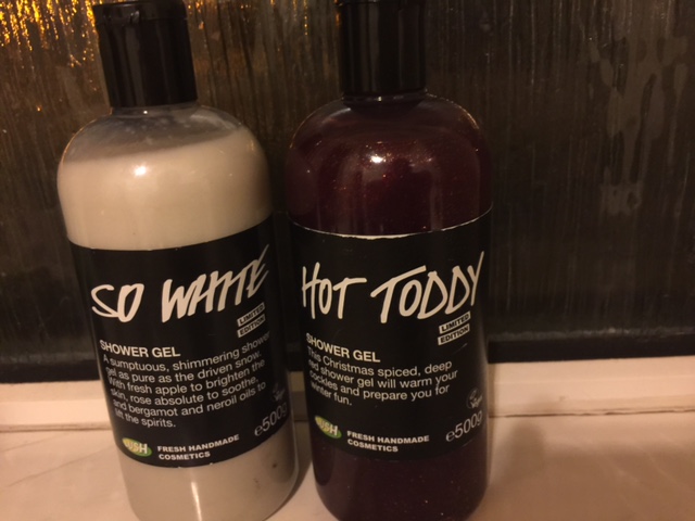 Lush So White and Hot Toddy Shower Gel Review Lush So White Shower Gel & Hot Toddy Shower Gel