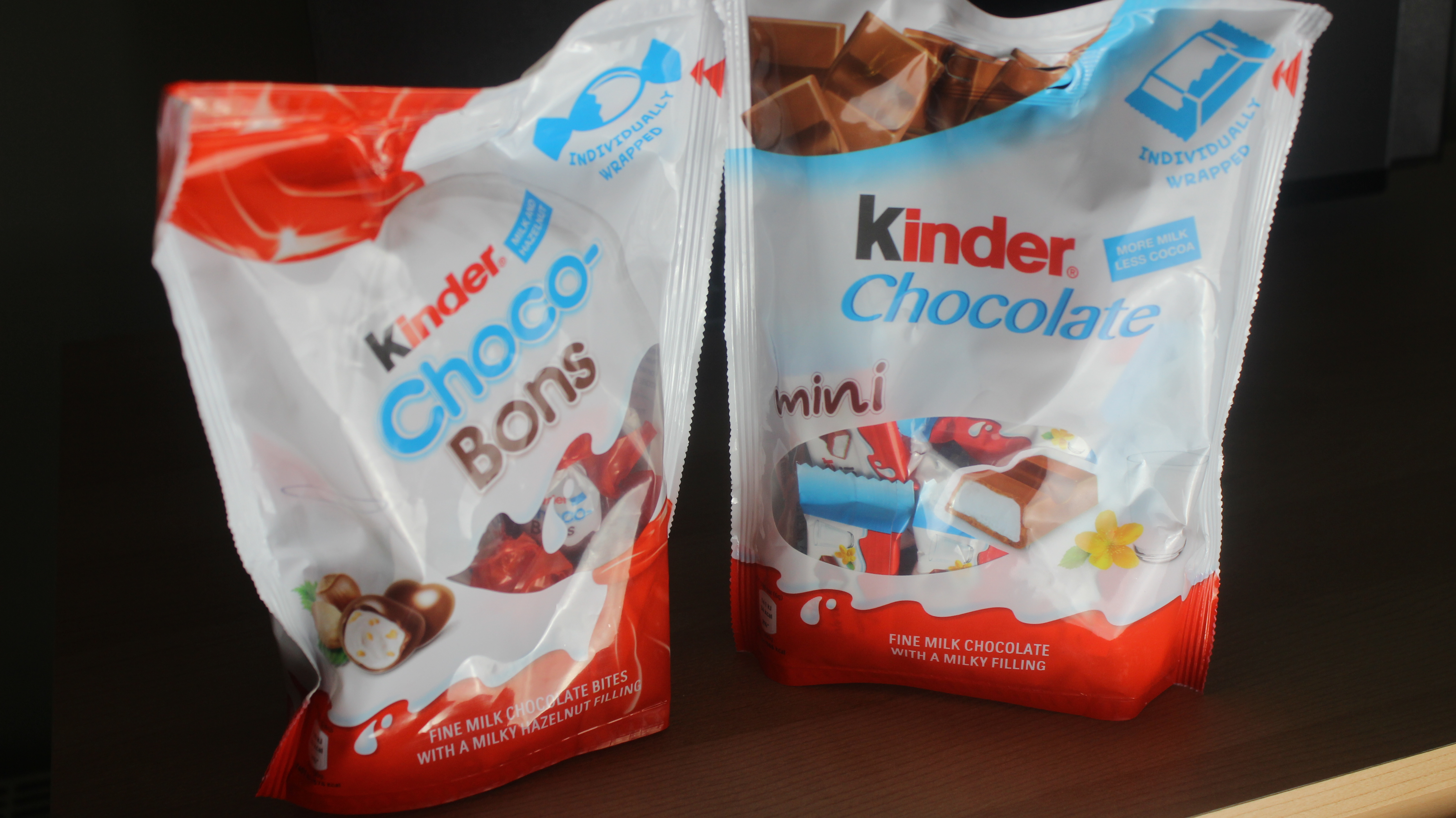 Kinder Choco Bons and Chocolate Mini's