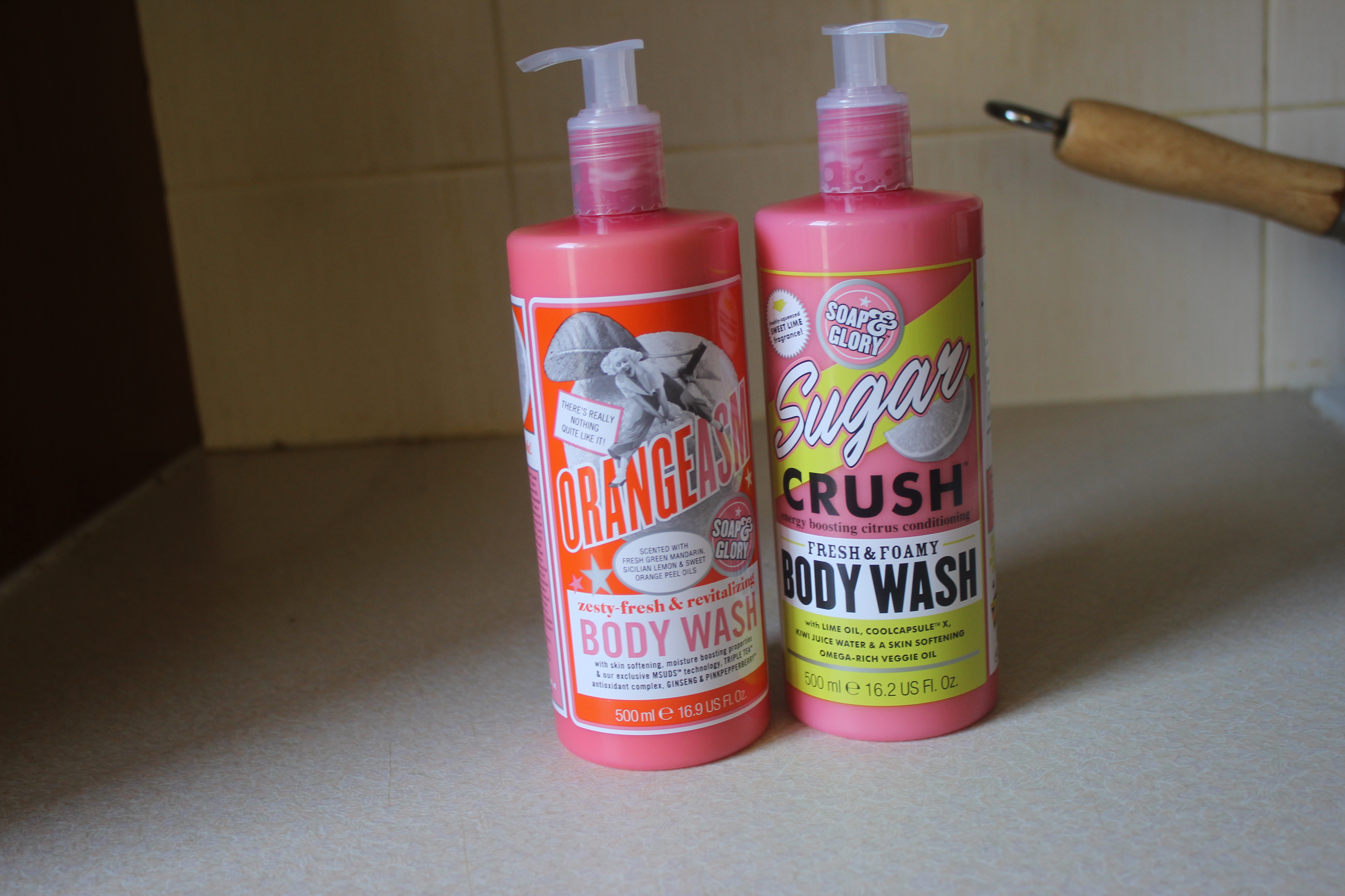 The Glory Of Being Clean | Soap and Glory Body Wash Review Soap and Glory Sugar Crush and Orangeasm Body Wash