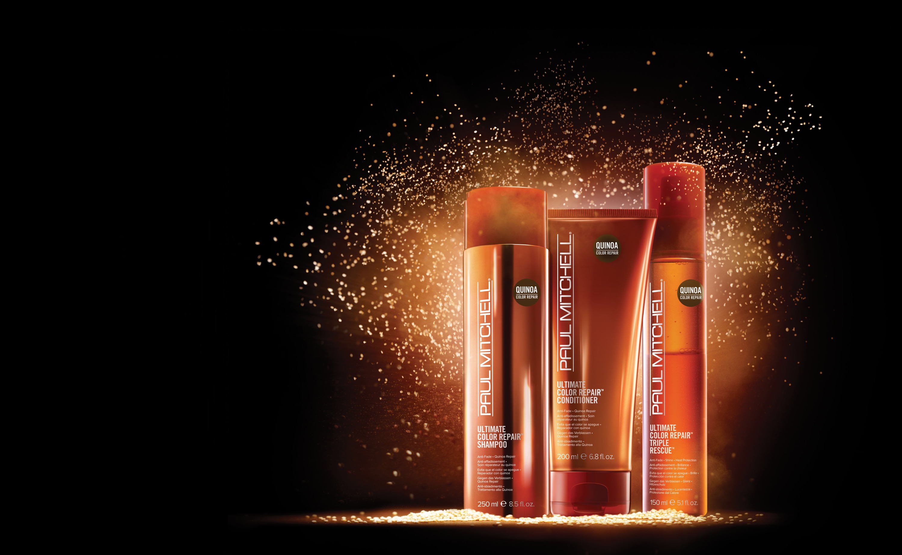 Quinoa Is Queen | Paul Mitchell Ultimate Colour Repair Range Paul Mitchel Ultimate Colour Repair Collection