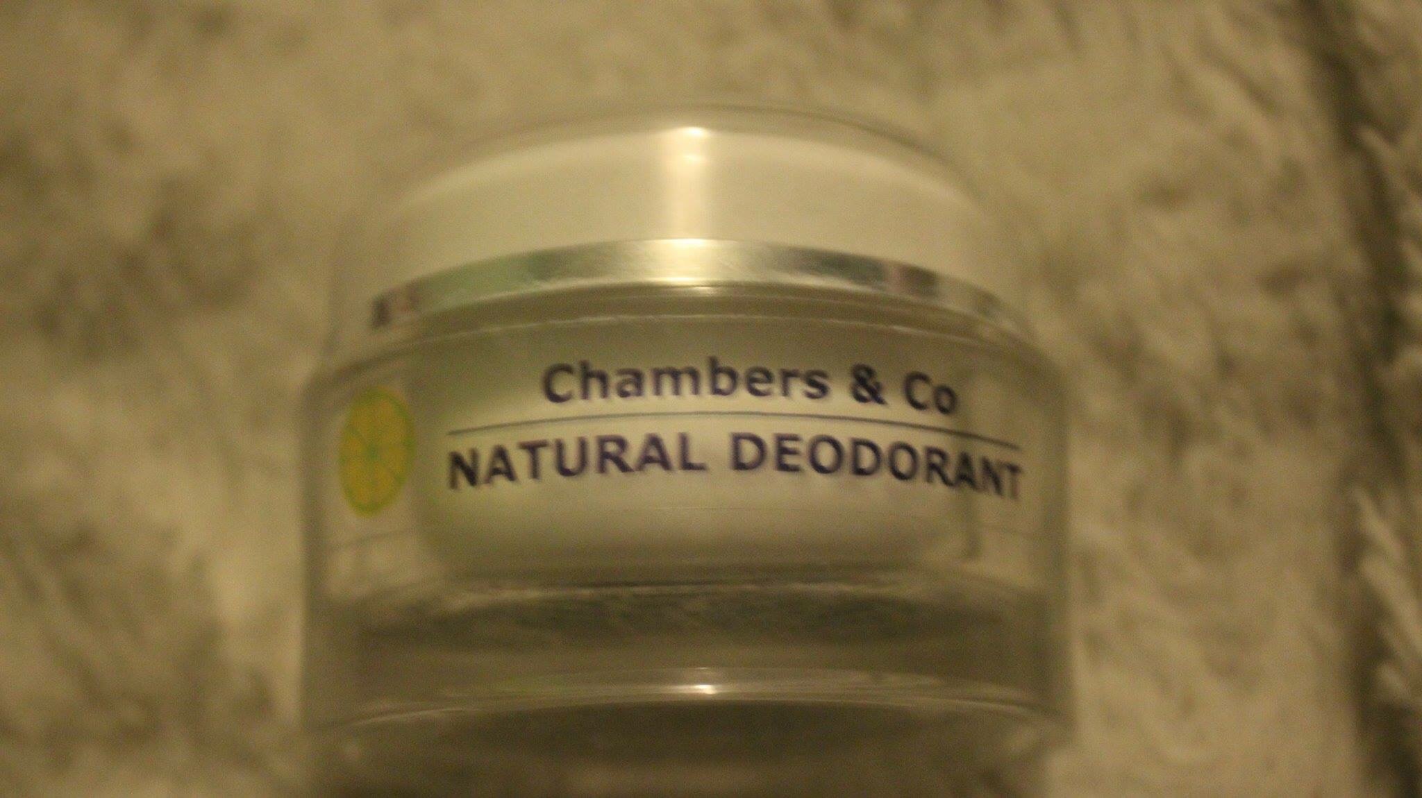 Smelling Natural | Chambers and Co Natural Deodorant Cream Chambers and Co Natural Deodorant Cream