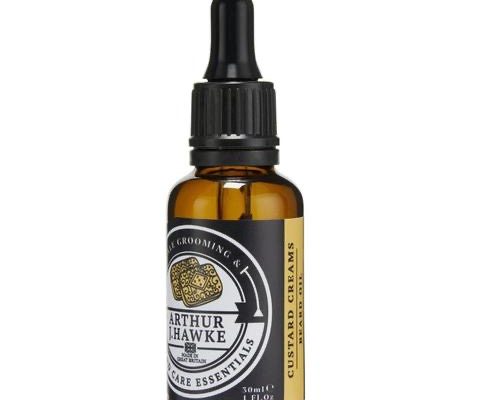 I’ve Got Biscuit Stuck In My Beard | Arthur J Hawke Custard Creams Beard Oil