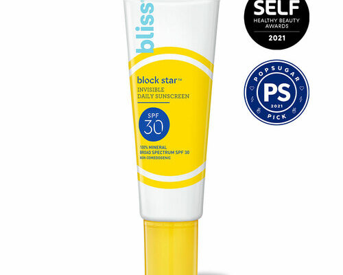 The Bliss Of Finding A Sunscreen That I Can Wear Every Day | Bliss Block Star SPF30 Invisible Daily Sunscreen