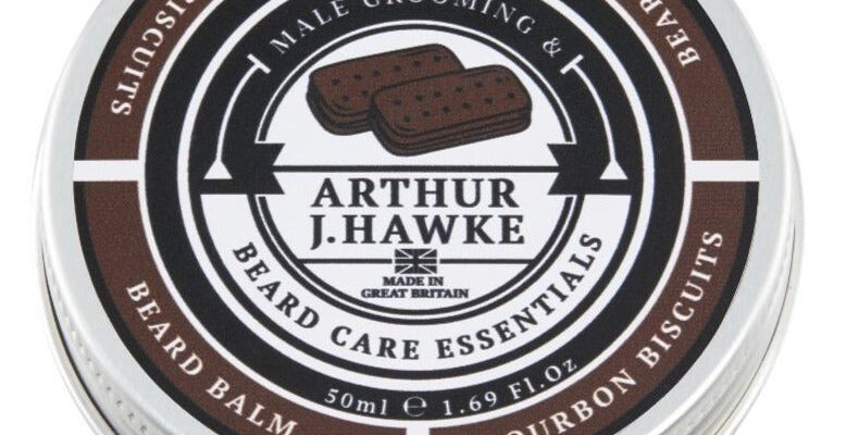 Walking Down The Biscuit Isle With A Delicious Smelling Beard | Arthur J Hawke Chocolate Bourbon Beard Balm & Custard Creams Beard Balm
