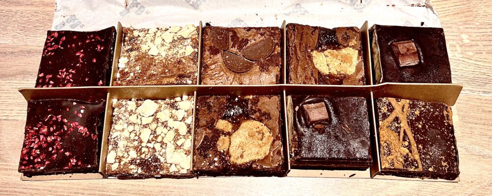 The Best Selection Of Brownies In Leeds | Brown & Blond Choose Your Own Brownie Box