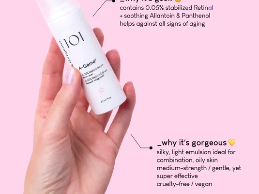 You Really Need To Step Up Your Game If You Want To Achieve  Younger Looking Skin | Geek & Gorgeous 101 A-Game 5 0.05% Retinal Serum