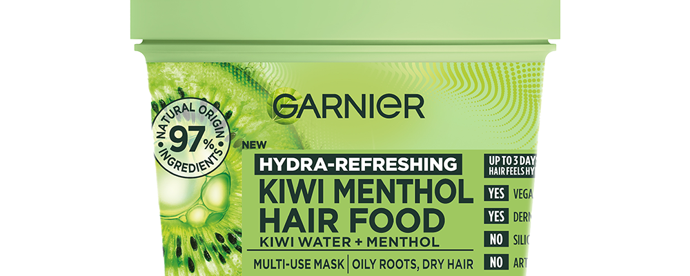 Taking Multiple Trips To Sydney To Get Healthier-Feeling Hair | Garnier Hair Food Kiwi Menthol Multi-Use Mask